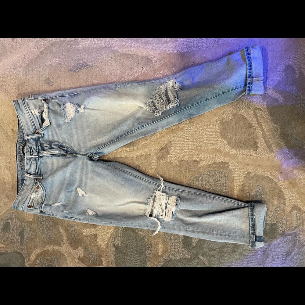 Ae Crop distressed